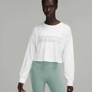 lululemon athletica Lululemon Muscle Love Long Sleeve Shirt *Motif size 8